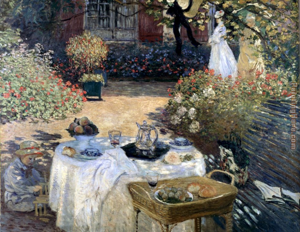Monet The Luncheon painting - Claude Monet Monet The Luncheon art painting